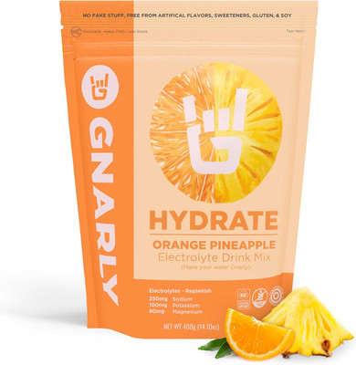 Hydrate Electrolyte Powder   Ruby Red Grapefruit Exercise Hydration Drink Mix   