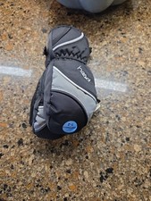 Head Jr. Ski Mittens Child Size XXS 1-2 Black/Grey/White