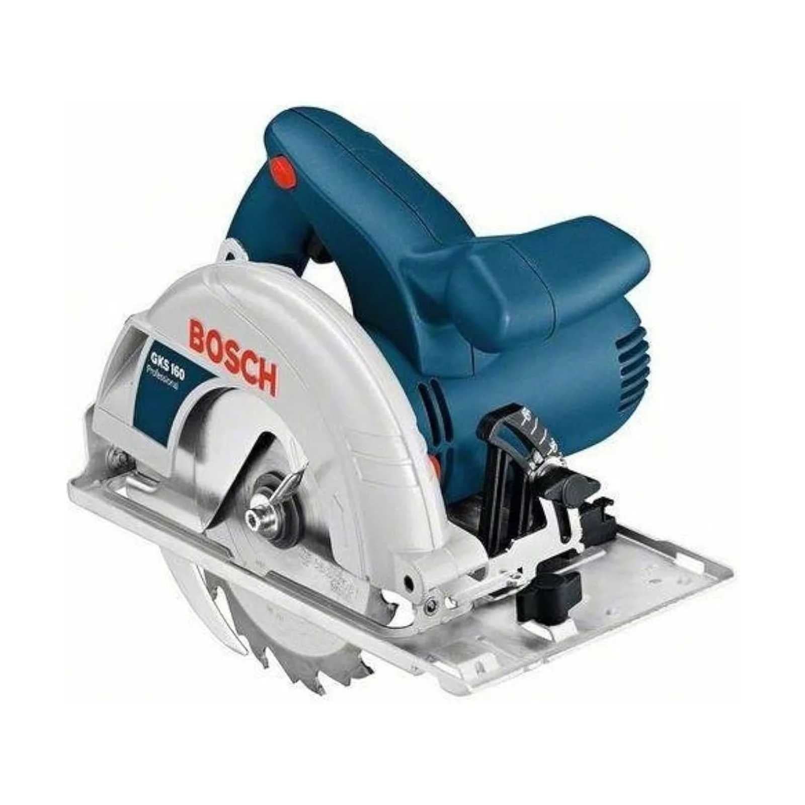 Scie circulaire BOSCH GKS 160 pour déligner vos planches de bois facilement
