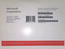 Windows Server 2022 Datacenter - 24 Core Genuine License, OEM Pack, DVD