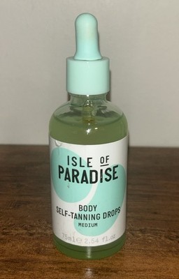 Isle of Paradise Body Self-Tanning Drops - Medium - 75ml (2.54 fl.oz) - NEW