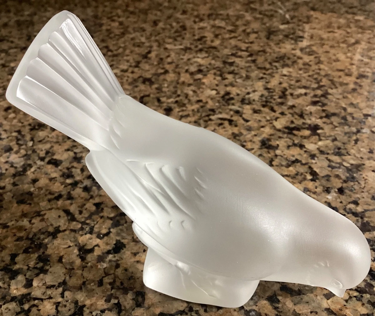 希少‼️Lalique クリスタル皿 女性の顔 鳥 Lalique Sparrow for sale | eBay