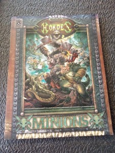 Forces of Hordes: Minions Softcover Rulebook PRIVATEER PRESS PIP 1043