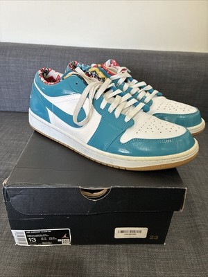 Nike Air Jordan 1 One Low Barcelona Cyber Teal DC6991-400 Men s Size 13