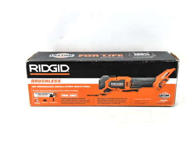 #ad Ridgid 18V Brushless Oscillating Multi Tool Tool Only R86242 $54.99
