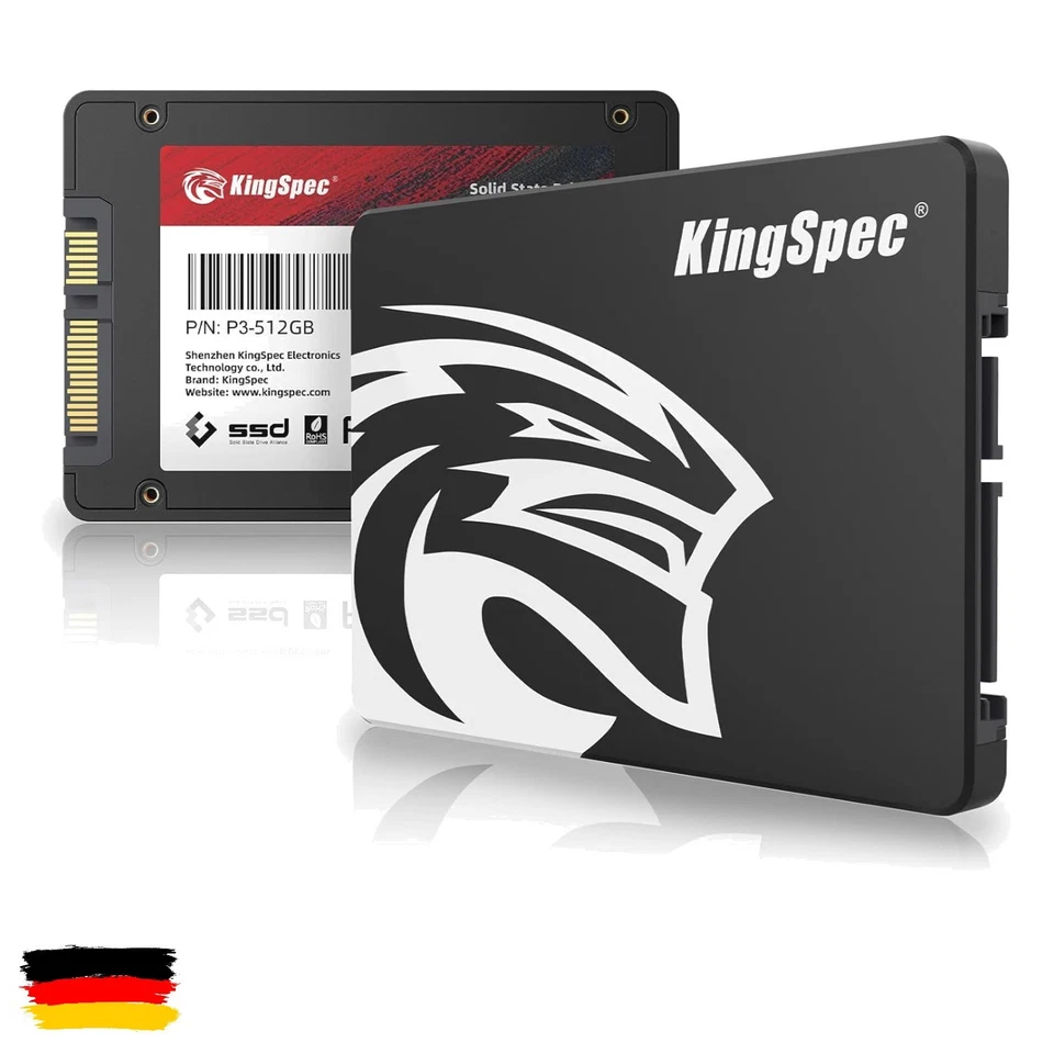 2.5" SATA Festplatte Intern SSD SATA 3 interne SSD 3D NAND Flash, 2.5 Zoll ko...