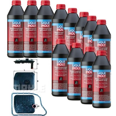 12 L LIQUI MOLY Getriebeöl 8100 Getriebeölfilter für Ford Focus II Turnier