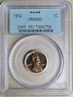 1952 Lincoln Wheat Cent Penny PCGS PR65RD Gem Uncirculated Proof MS Red OGH