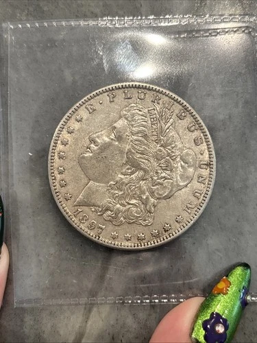 1897-O Extra Fine AU Morgan Dollar