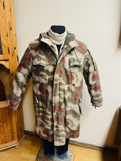 alter orig. 1972 BGS Supftarn Parka Bundesgrenzschutz Komplett Winterparka 50