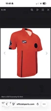 Official Sports Soccer Jersey Red, Size XL