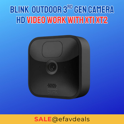 Blink Outdoor (3rd Gen) Add-On Home Security Camera | HD Video work with XT1 XT2