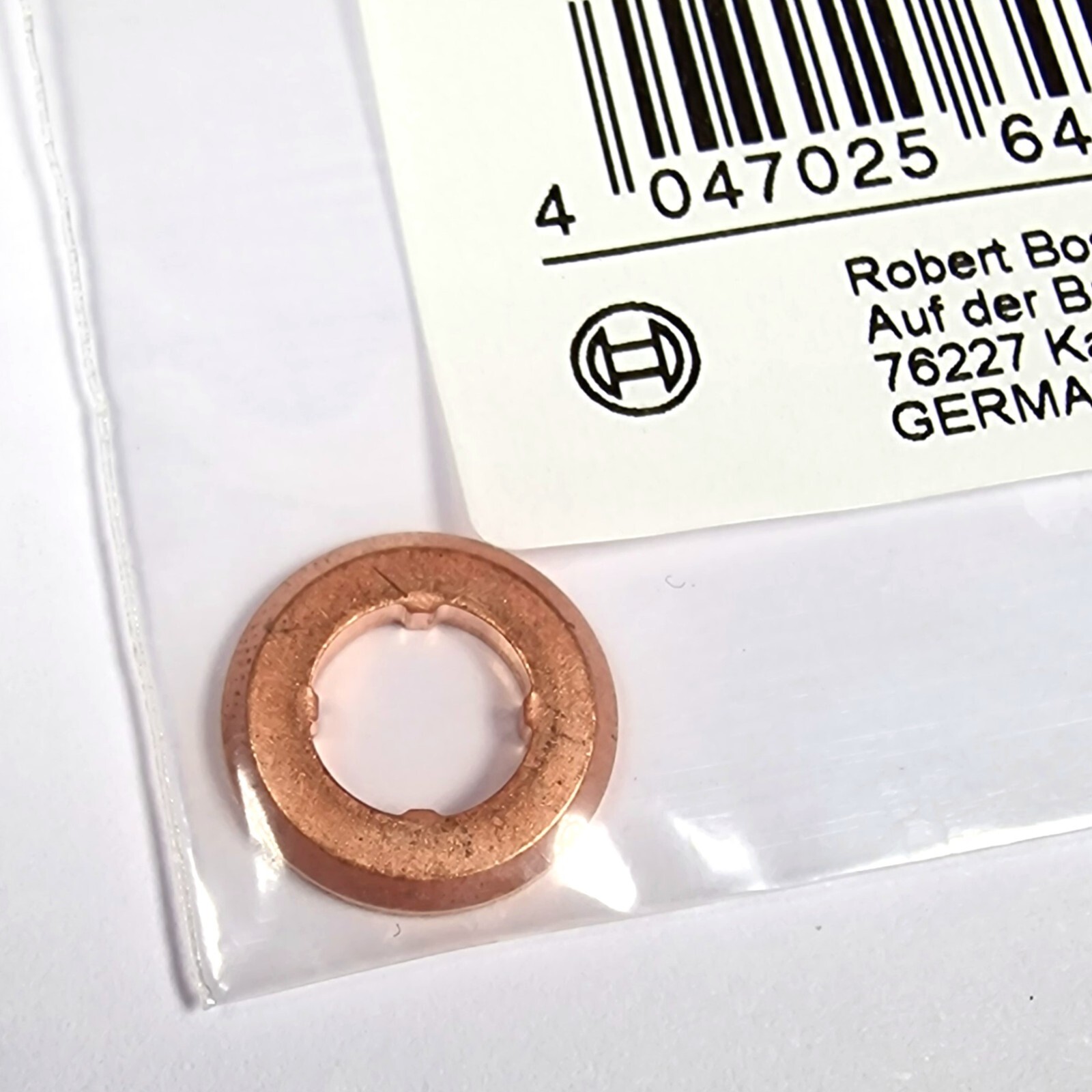 Audi A4 B8 / B9 3.0 TDI Genuine Bosch Diesel Injector Copper Base Washer Set x 6