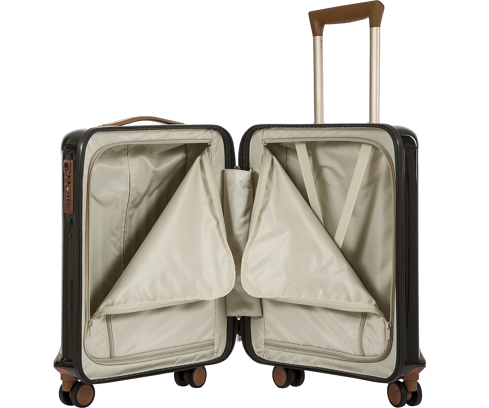 Bric's Italy "Capri"  21" Carry-on Spinner Trunk Suitcase Olive Green SOLD OUT!