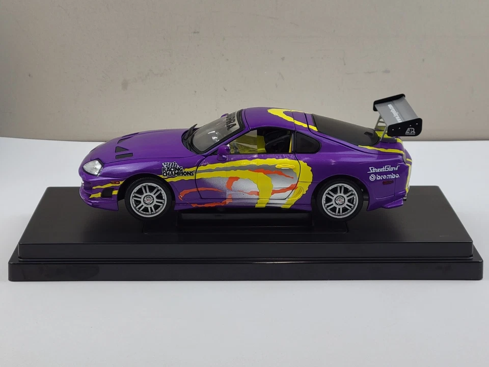 ERTL American Muscle DRIFTING 1995 Toyota Supra литой тюнер автомобиль масштаб 1:18 - Изображение 2 из 4