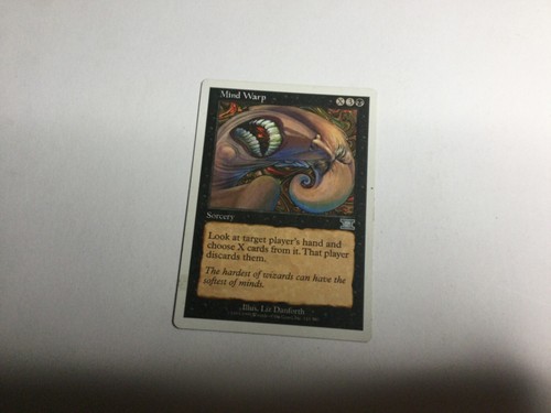 Mind warp MTG Magic the gathering cards