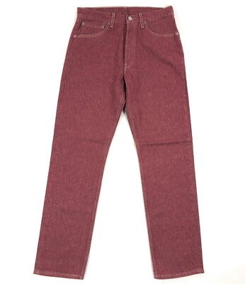 Levis 501 For Women 32x32 Red Jeans Vintage Button Fly Levis 501 For Women 32x32 Red Jeans Vintage Button Fly
