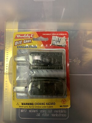 BUDDY L DIE-CAST COLLECTION 2 PK TANKS STILL IN PACKAGE 2006