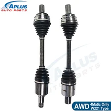 CV Axle Shaft Front Left & Right Set for Mercedes-Benz S550 CL550 4Matic 07-2013