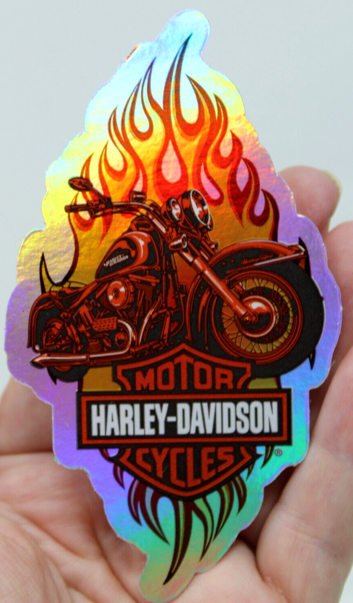 Harley Davidson Licensed Decal Biker Motorcycle Tank Sticker