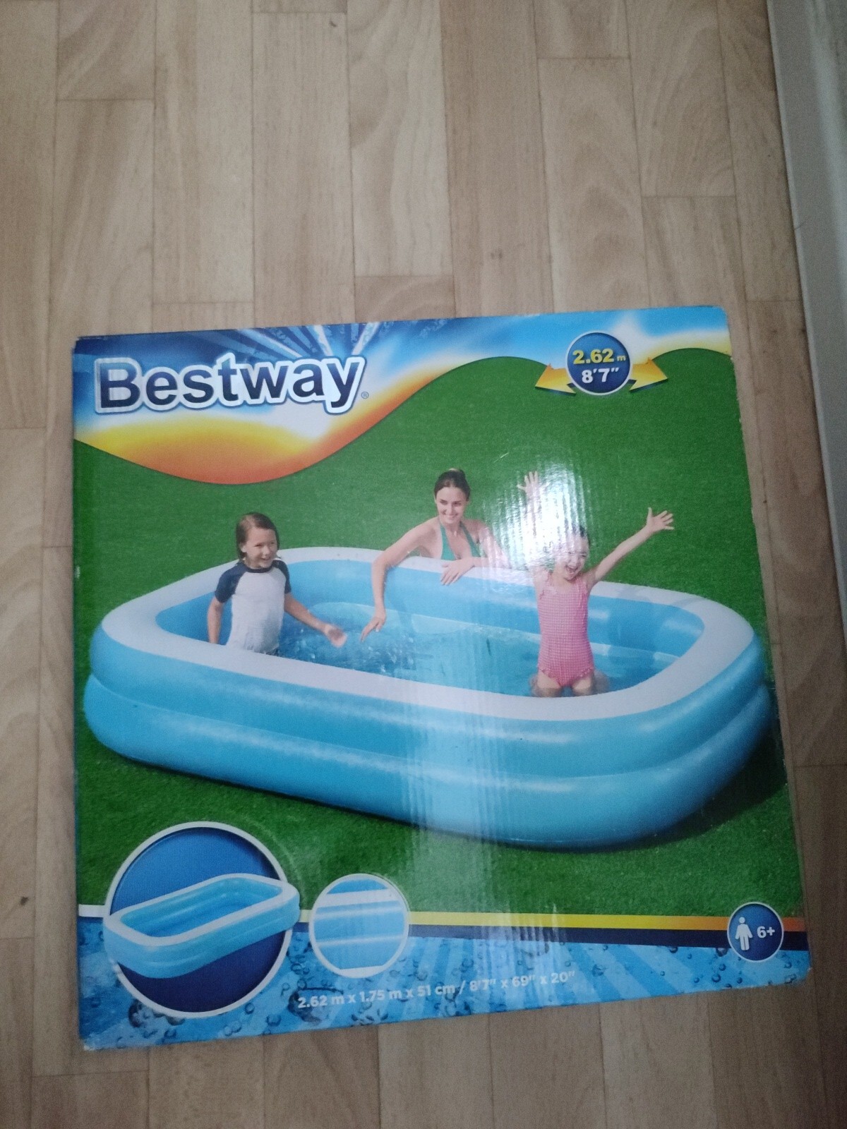 Bestway 262x175x51cm Aufblasbar Family Pool (54006) online kaufen 