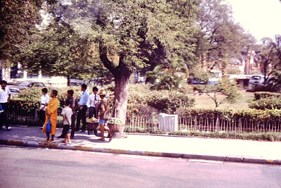MAY 1978 Street Scene Thailand Slide AO-B