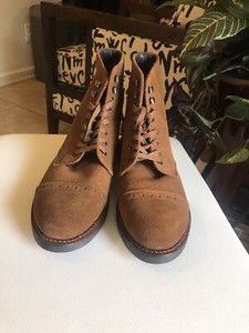 coach bleecker cap toe boots