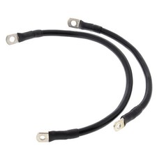 Battery Cable Kit Black For Harley XLH 883 Evolution Deluxe 1986-1987