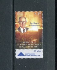 Peru 1251, MNH, Ricardo Cilloniz Oberti businessman 2000. X29548