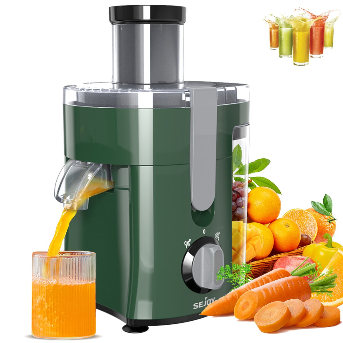 juicerページ Amazon.com: Juicer Machines, Juicer Extractor Max Power 850W