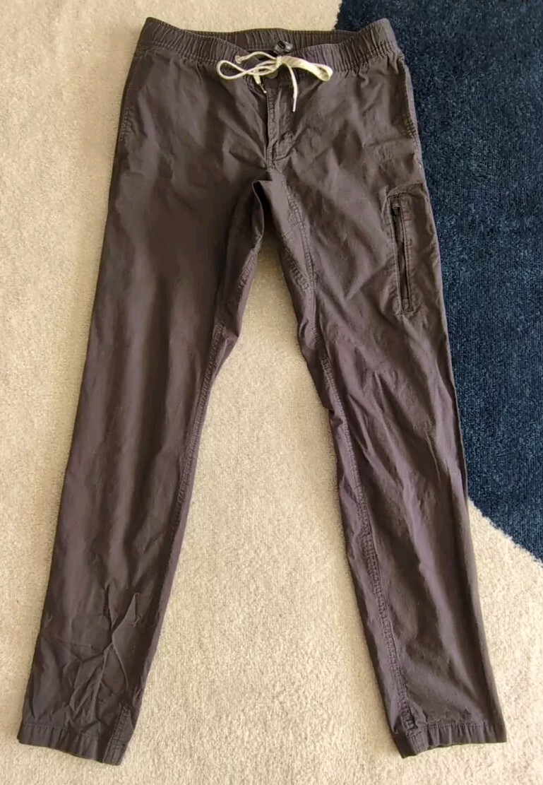 Vuori Ripstop Tech Joggers - Elastic Waist Drawstring Chino Pants 30