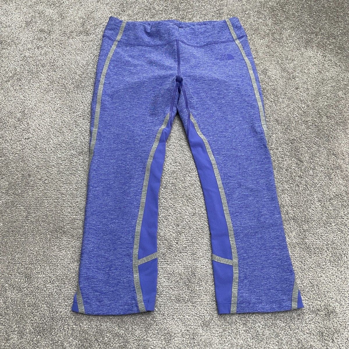 The North Face Active Dynamix Cropped Leggings Womens Medium Blue