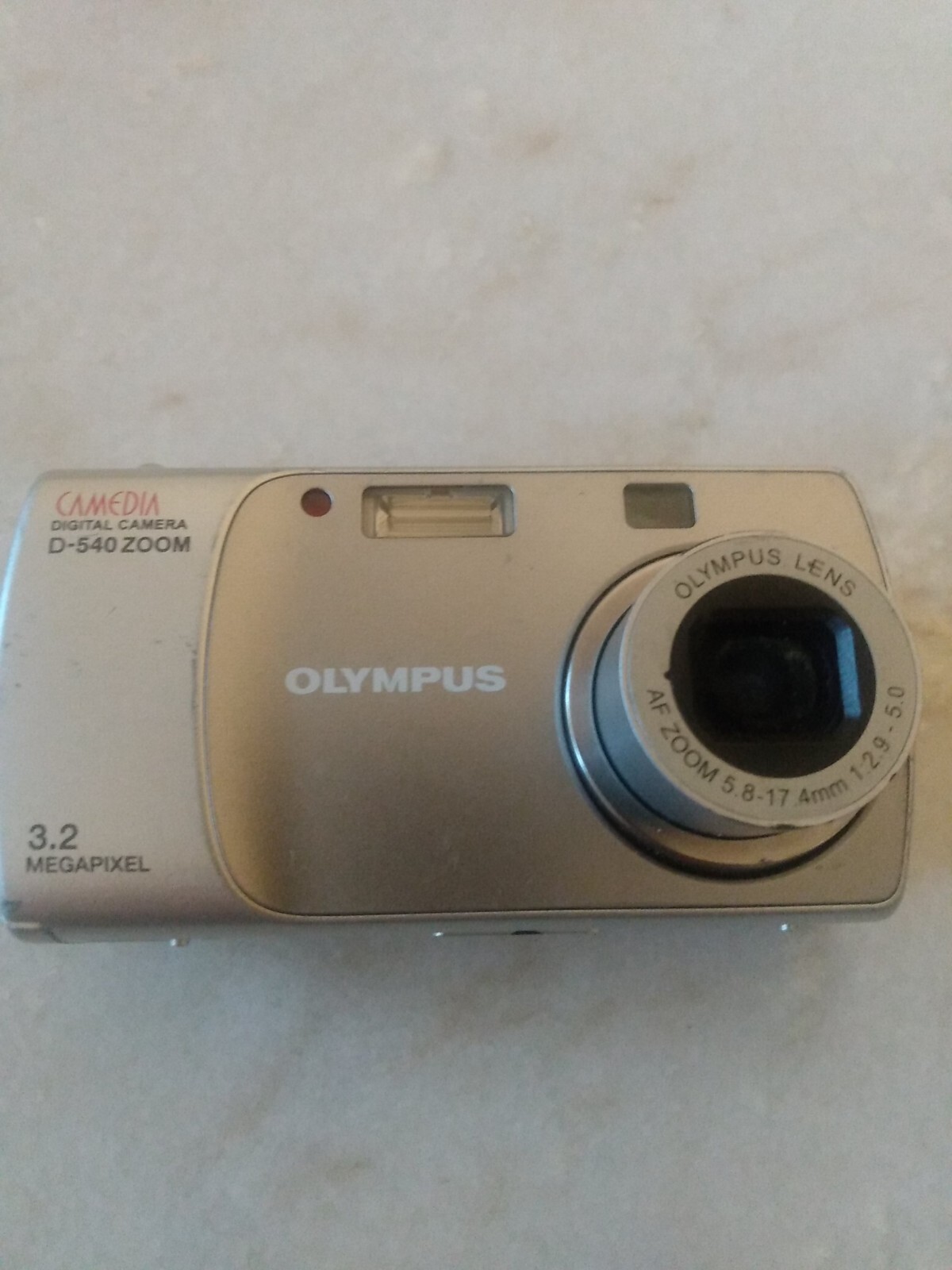 Olympus CAMEDIA D540 Zoom 3.2MP Digital Camera 50332146280 eBay