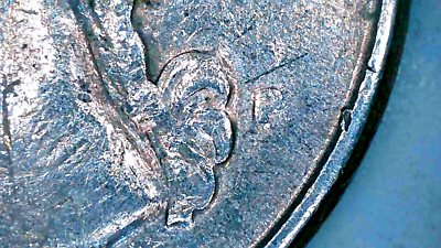 1994 'P' Washington Quarter Many Errors: Wide Letters w/ overlap
