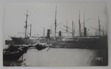 Steamship Steamer MERRIMACK real photo postcard RPPC