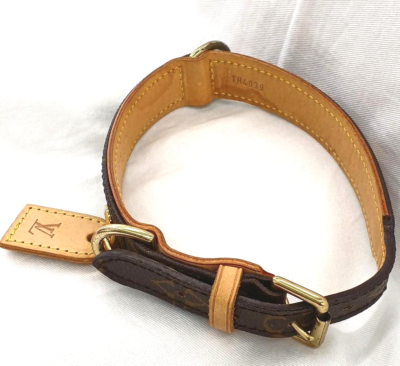 Pet Accessories Baxter Dog Collar Gm LOUIS VUITTON Collier Baxter