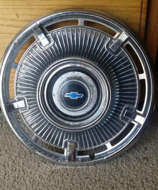 1965 CHEVROLET HUBCAPS WHEEL COVERS 14" Pair eBay