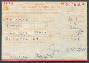 non tidal angling licence