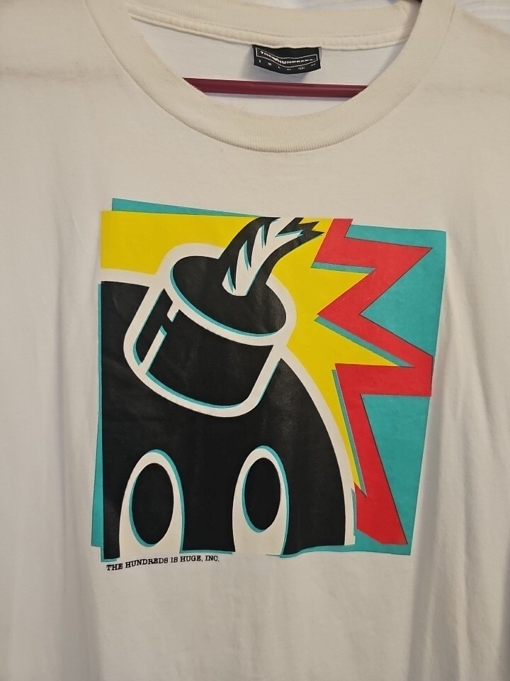 Streetwear Original The Hundreds ADAM BOMB T SHIRT men's XXL
