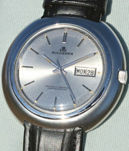 RARISSIMO orologio BUCHERER automatico CERTIFIED CHRONOMETER acciaio anni  '60 | eBay