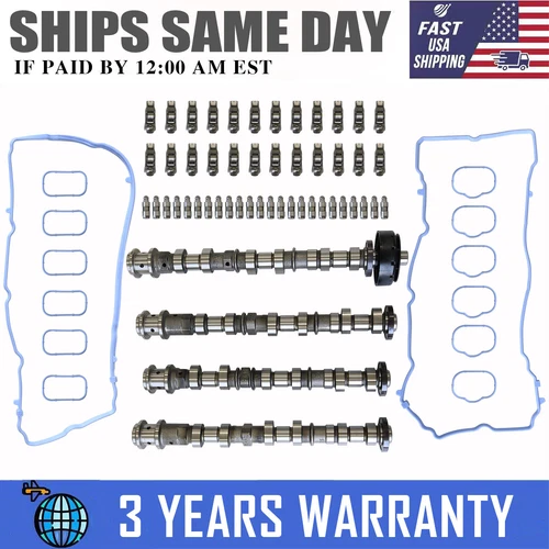 Camshafts Rockers Lifters Kit For Chrysler 200 300 Dodge Ram 3.6L V6 Pentastar
