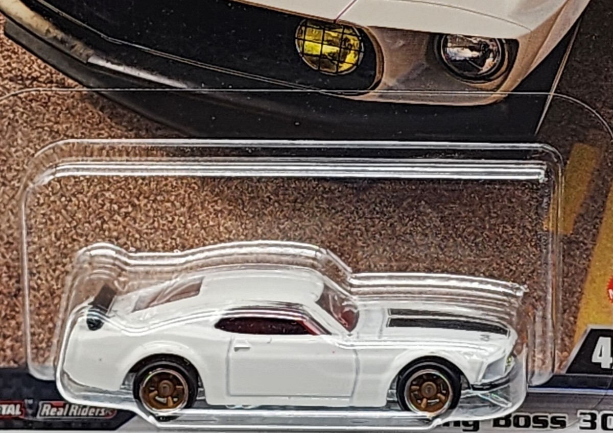 HOT WHEELS 2024 PREMIUM FAST AND FURIOUS 6 WHITE 1969 FORD MUSTANG