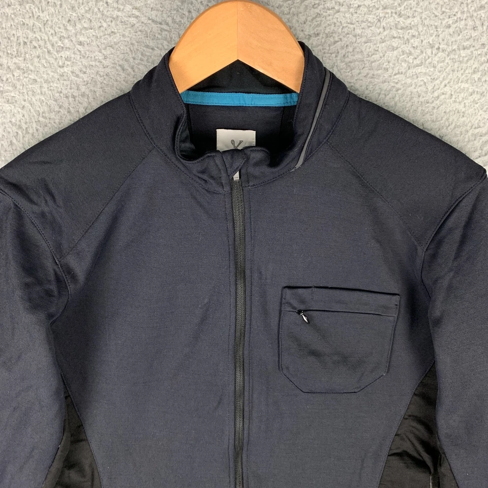 Kitsbow Sastan Cycling Jersey Mens Medium Black All Mountain Long Sleeve Outdoor - Image 2 of 4