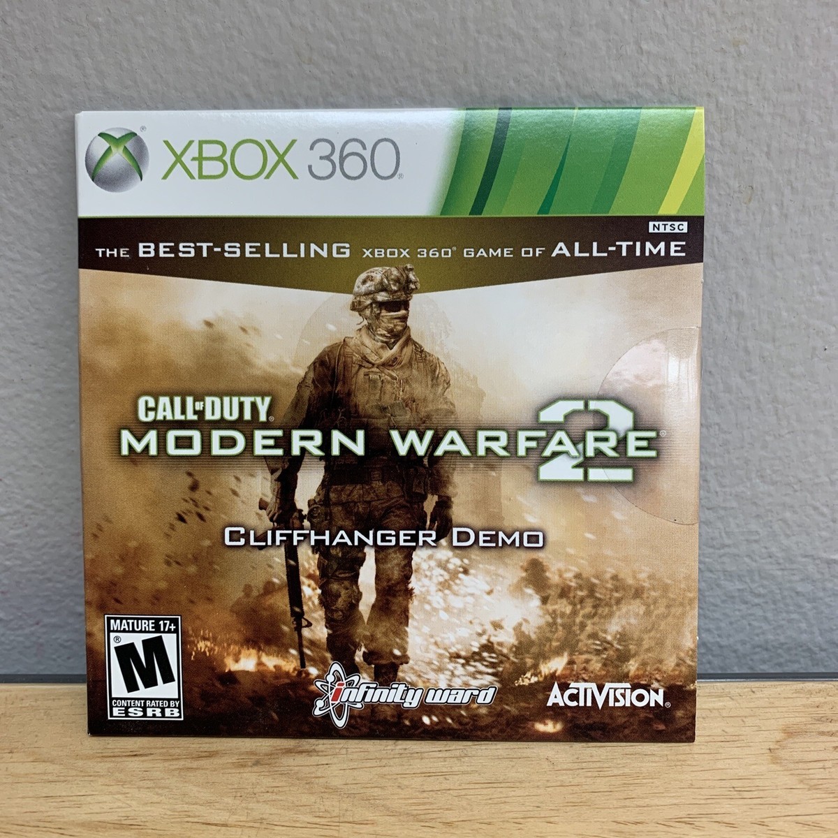 Call of Duty Modern Warfare Cliffhanger Demo Microsoft Xbox 360 SEALED  COD MW2