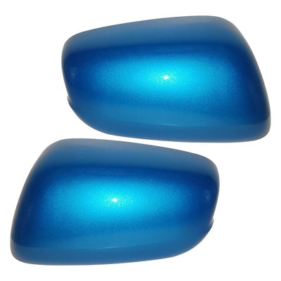 Blue Wing Mirror Cover Caps Fits For Honda Fits Jazz 2009 2010 2011 2012 2013