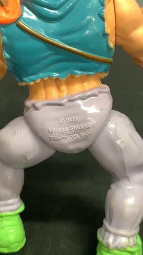 Vintage 1989 Playmates Teenage Mutant Ninja Turtles Casey Jones Action Figure - Picture 6 of 6
