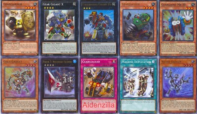 Yugioh Geargia Machine Deck - Geargiagear Gigant XG Geargiauger Gear Gigant X