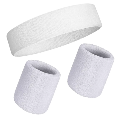 CARE N TOUCH Gym Wristband & Headband Combo (Set of 4 Colour) for Men and Women - Sports Wristband & Headband for Workout & Running, Breathable, (Blue, Black, White & Orange CARE N TOUCH Gym Wristband & Headband Combo (Set of 4 Colour) for Men and Women - Sports Wristband & Headband for Workout & Running, Breathable, (Blue, Black, White & Orange