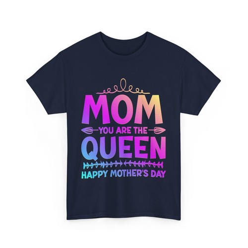 Mother's Day Mom Shirt, Mom You Are the Queen Mommy Cute T-shirt - Picture 9 of 10
