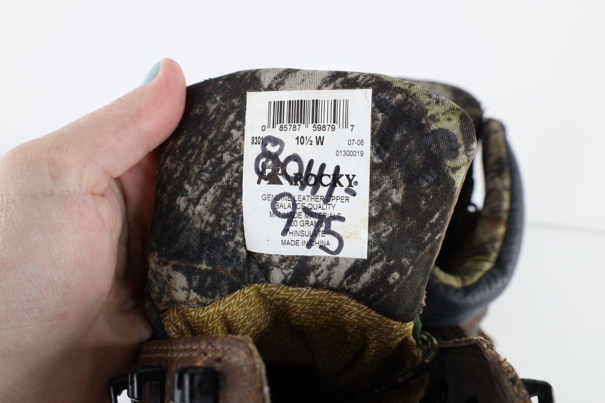Deadstock Vintage Y2K Rocky Mens 10.5 W 800 Thinsulate Goretex Camouflage Boots ROCKY Camouflage Men main image 2